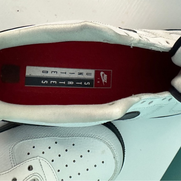 NEW NIKE AIR FORCE 1 LOW LV8 07 USA OBSIDIAN WHITE CK5718 100 PO - Picture 7 of 11